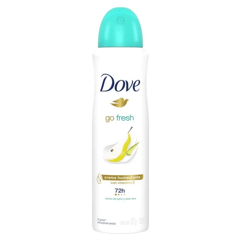 Dove Desodorante Aerosol Go Fresh Pera y Aloe 72HS