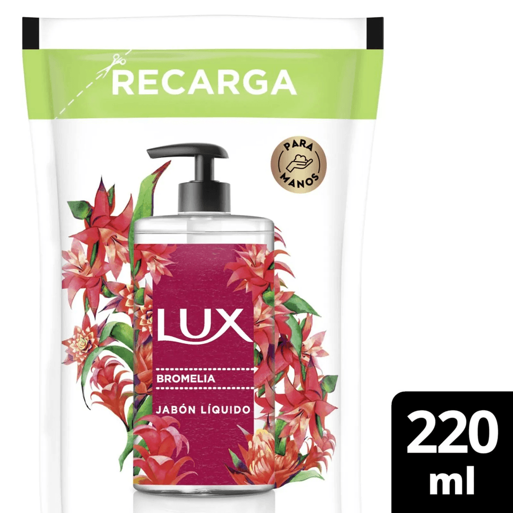Lux Glic Bromelia Jabón Líquido Rto