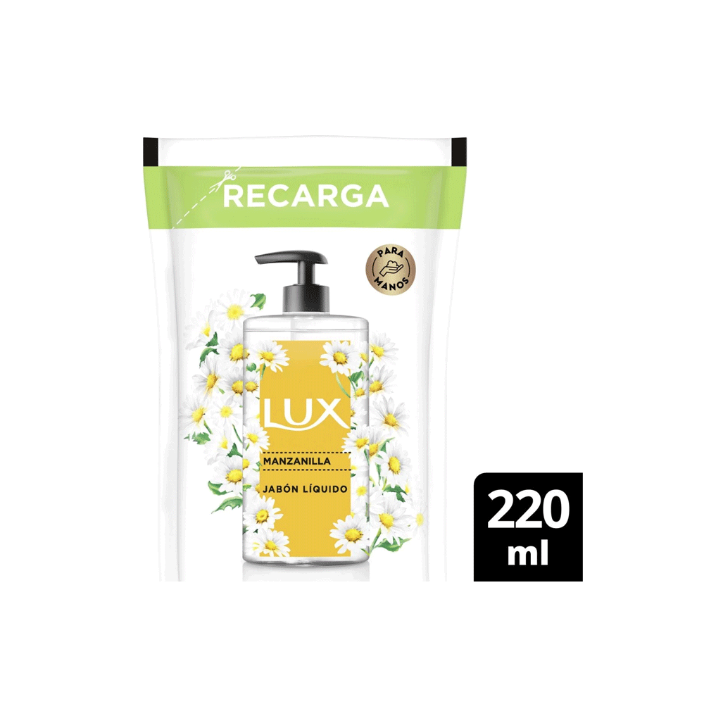 Lux Glic Manzanilla Jabón Líquido Rto