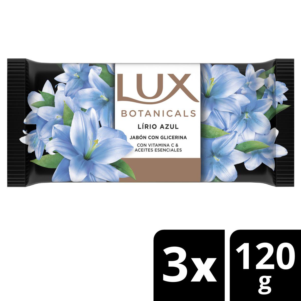 Lux Botani Lirio Azul Jabón X 3