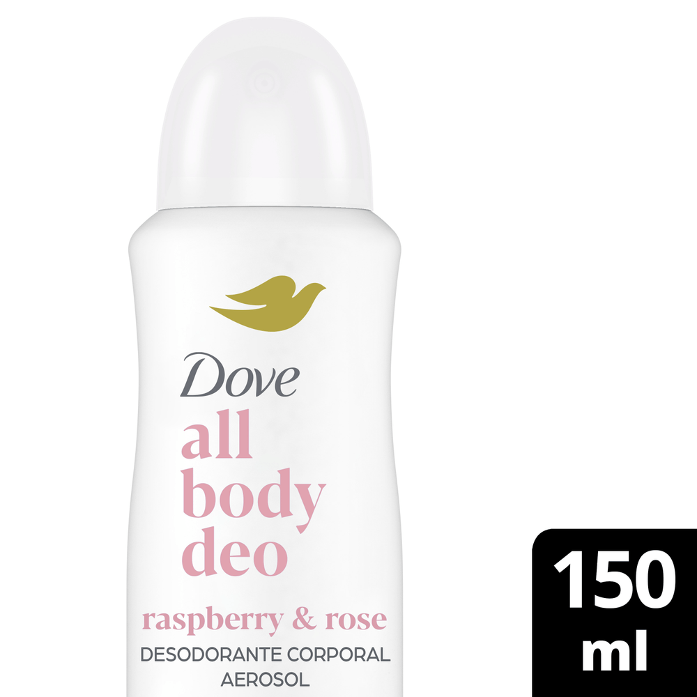 Dove All Body Desodorante Aerosol Raspberry y Rose