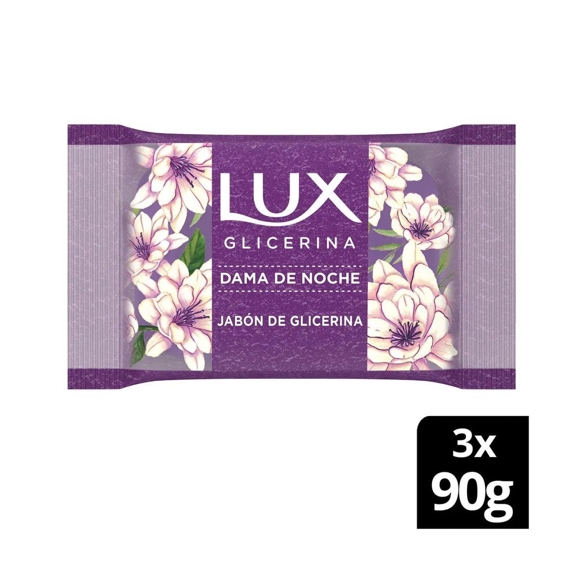 Lux Jabón Glic Dama de la Noche 3