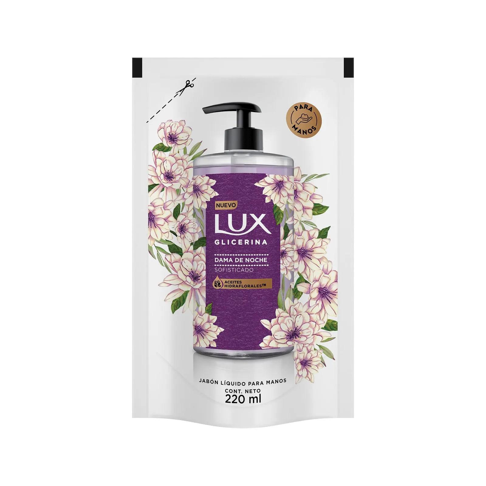 Lux Glic Dama de Noche Jabón Líquido Rto