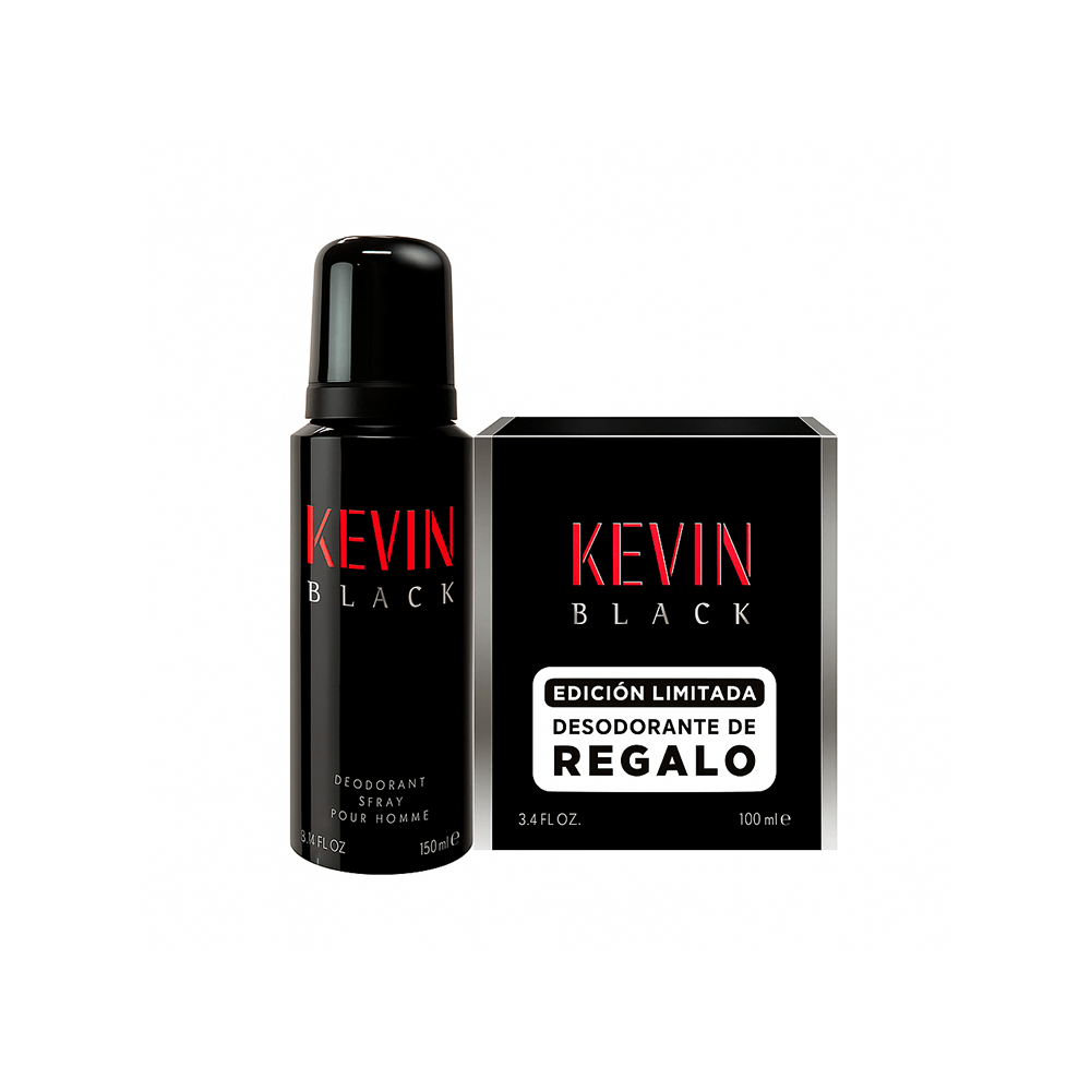 Kevin Black EDT Spray X 100 Ml+Deo Regalo