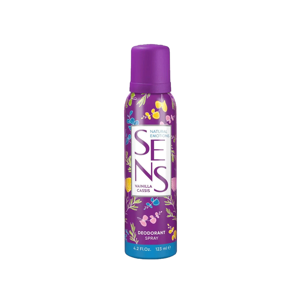 Sens Desodorante Aerosol Nat Emo Vainilla Cassis