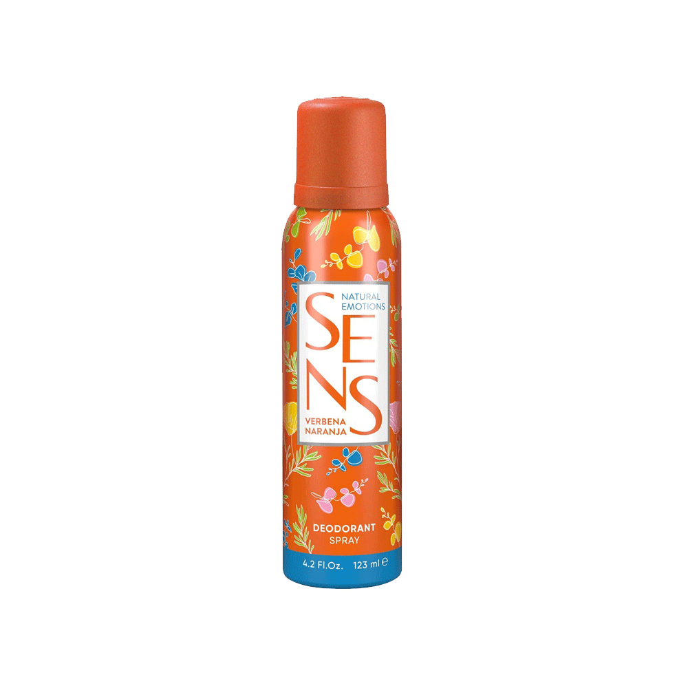 Sens Desodorante Aerosol Nat Emo Verbena Naranja