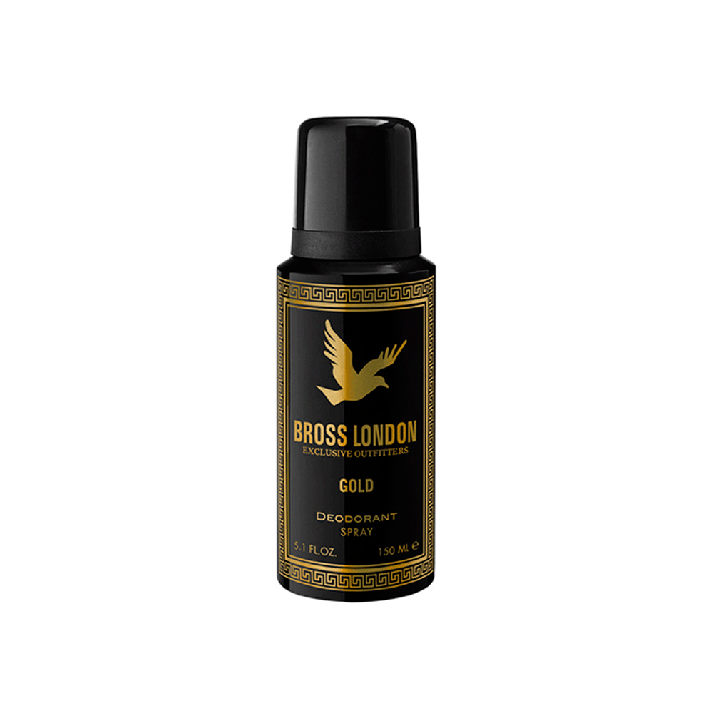 Bross London Gold Desodorante Aerosol