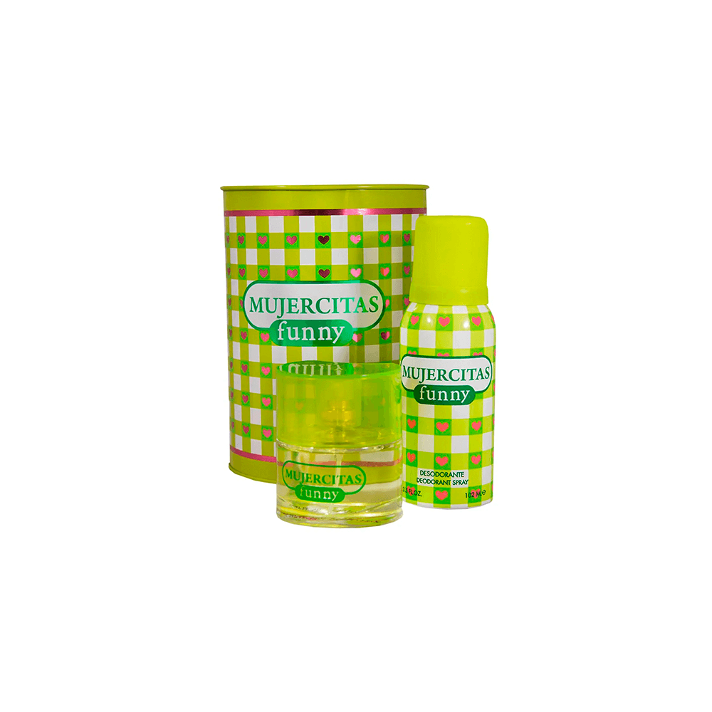 Mujercitas Funny Lata(Edt X 40+Deo X 102)