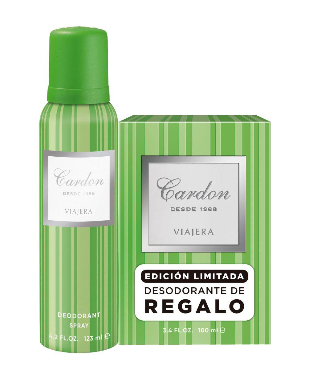 Cardon Viajera EDP Spray X 100 Ml+Deo X 123 ML Regalo