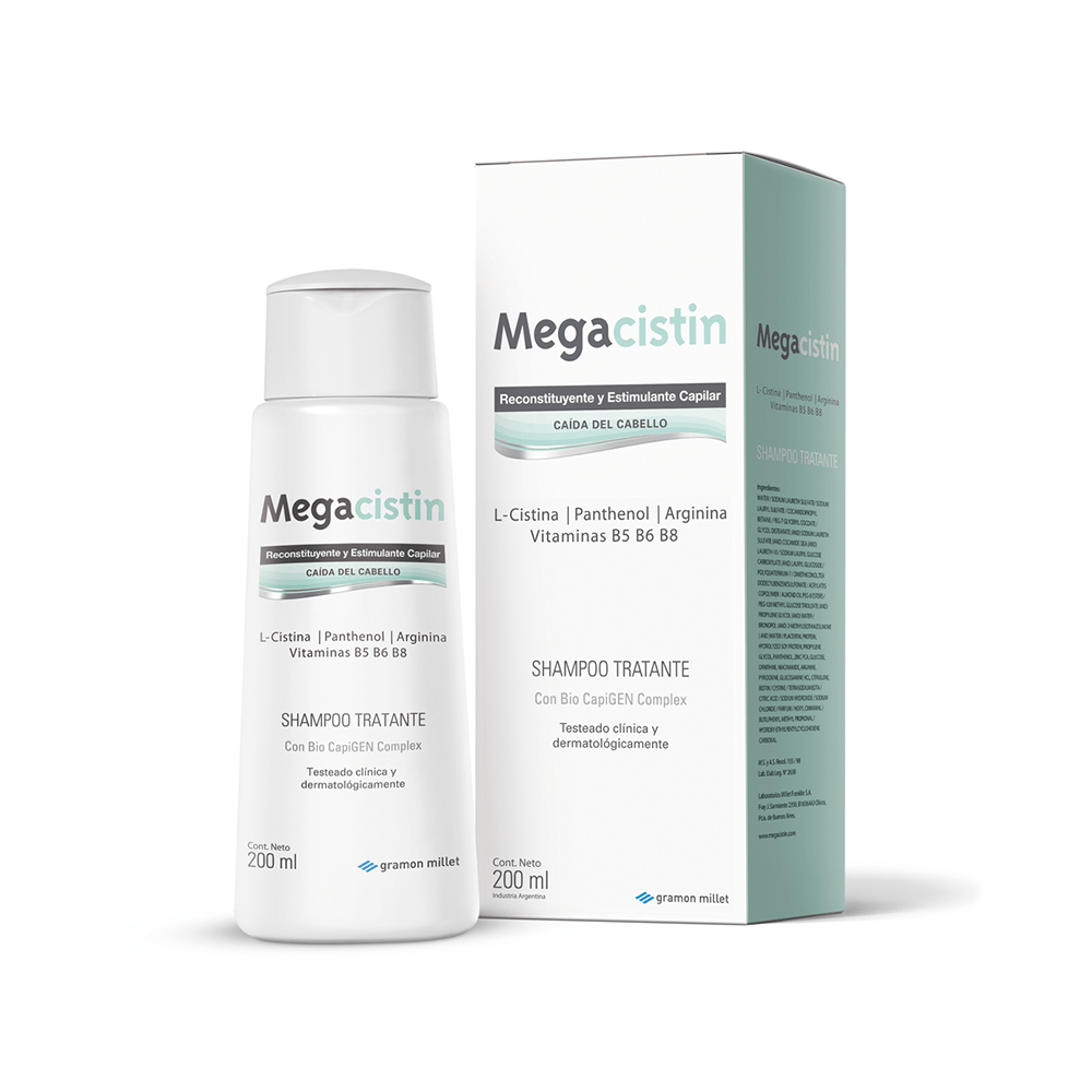 Megacistin Caida Cabello Shampoo