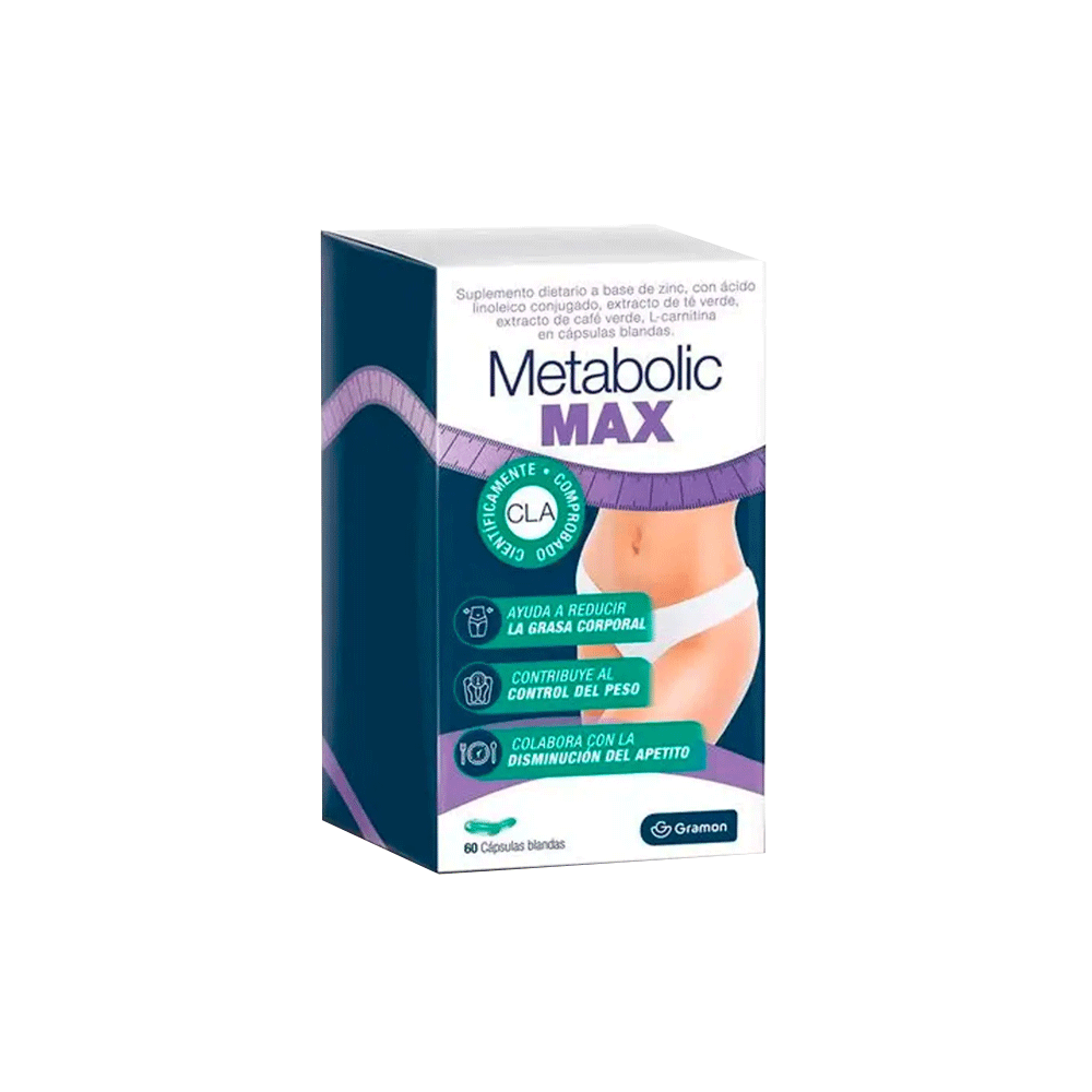 Metabolic Cla Max Cap Blandas