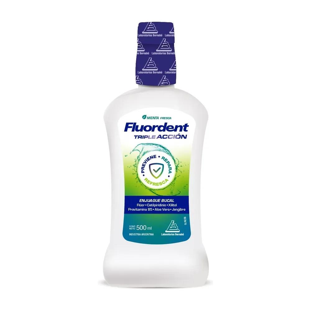 Fluordent Triple Accion Enj Bucal