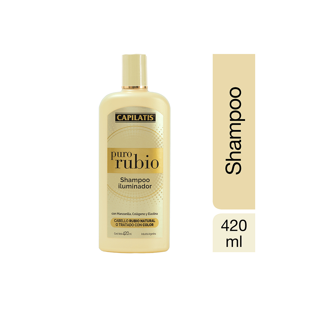 Capilatis Puro Rubio Iluminad Shampoo