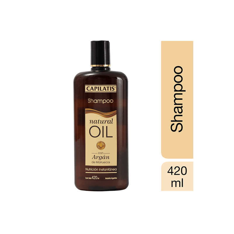 Capilatis Natural Oil con Argán Shampoo