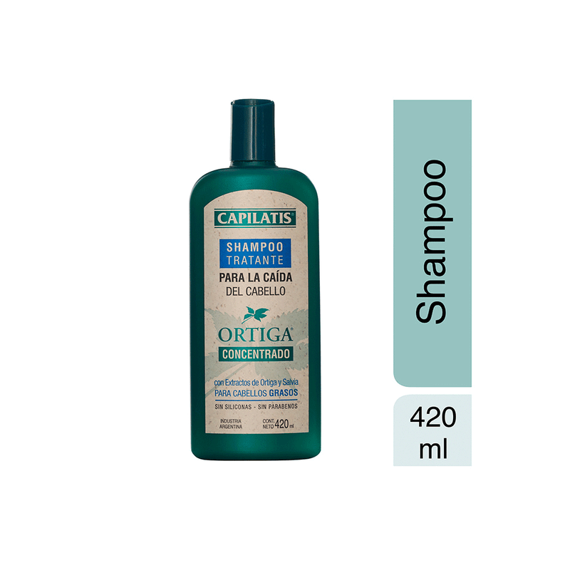Capilatis Ortiga Concen Grasos Shampoo
