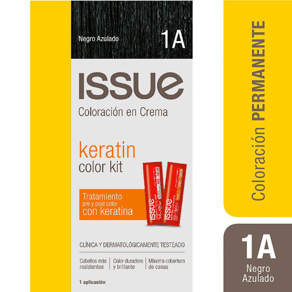 Issue Kit Eco Keratina N 1A Negro Azulado