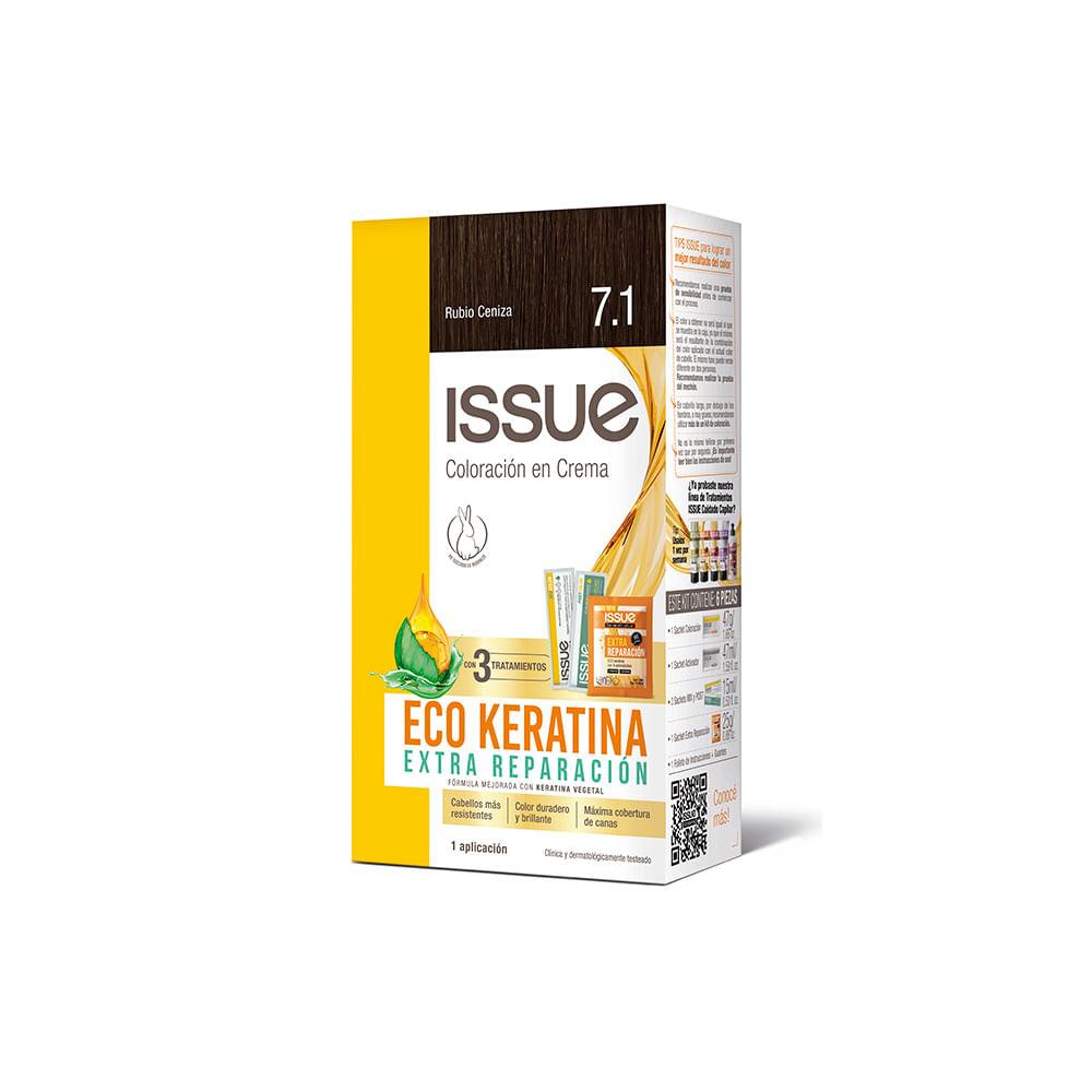 Issue Kit Keratina 7/1 Rubio Ceniza