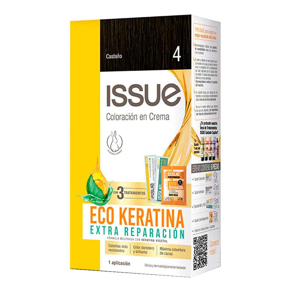 Issue Kit Eco Keratina N 4 Castaño