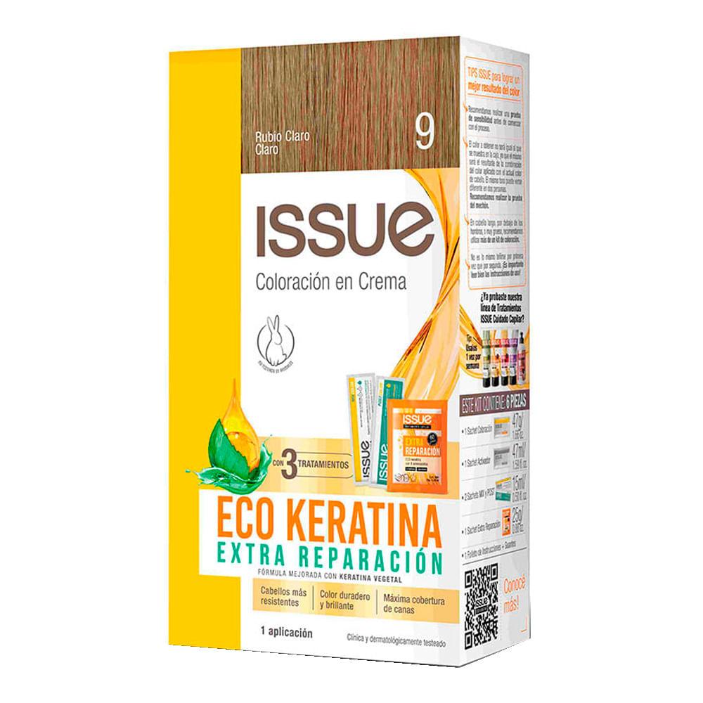 Issue Kit Eco Keratina N 9 Rubio Claro Claro