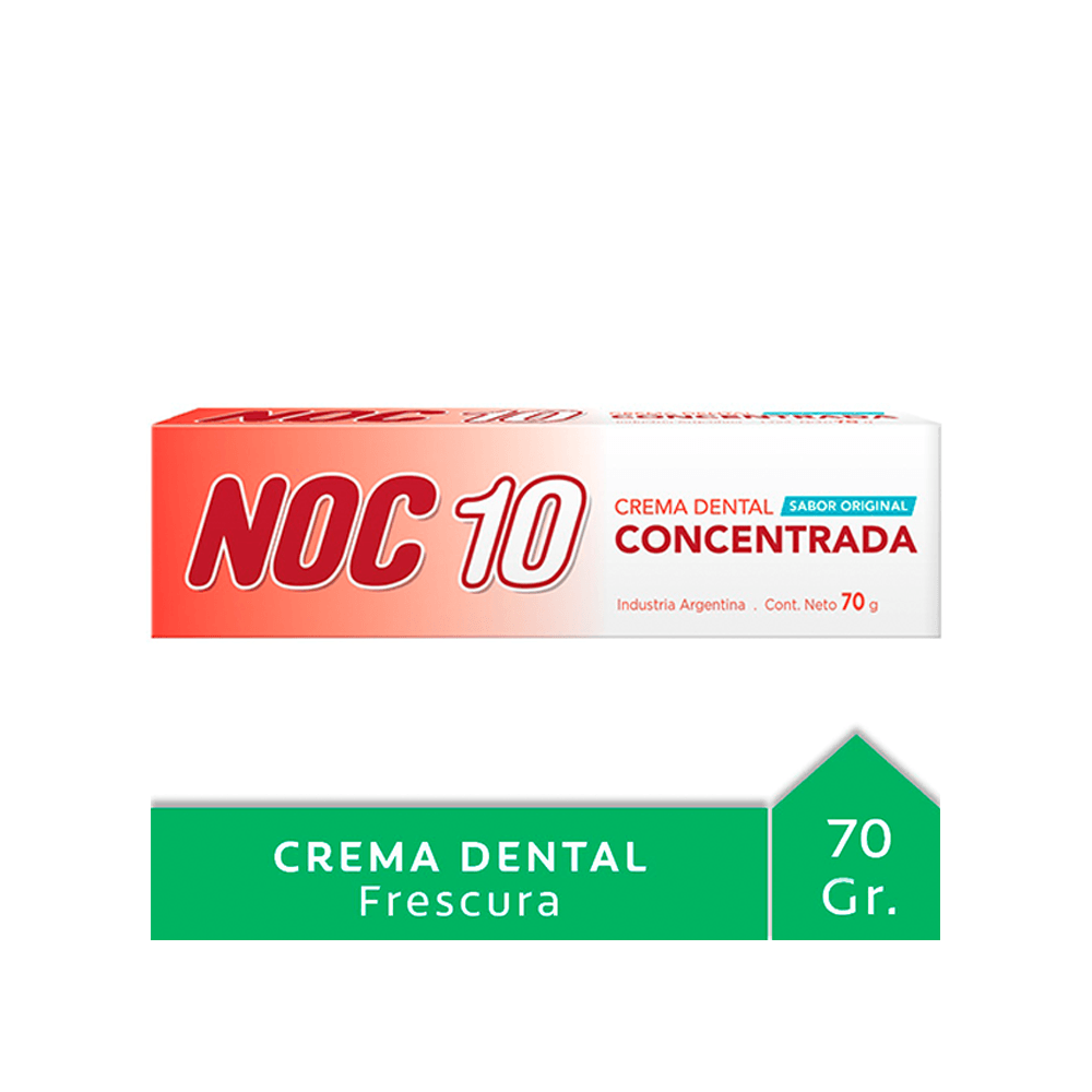 NOC 10 Crema Dental Concentrada