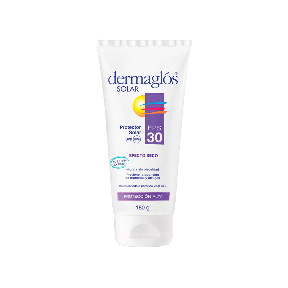 Dermaglos Solar F30 Efecto Seco Crema