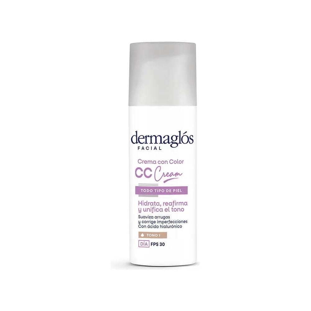 Dermaglos Fac CC Cream Tono 1 Crema