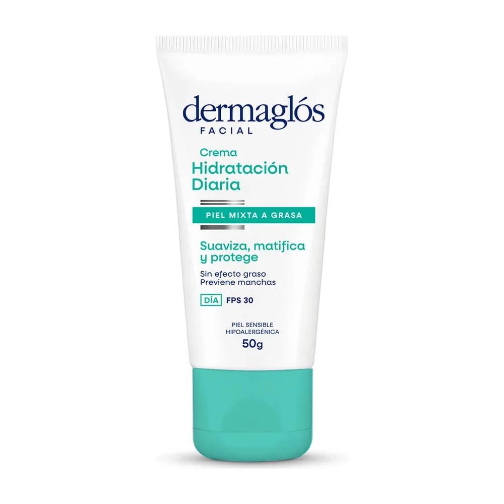 Dermaglos Facial Hidratante Piel Mixta a Grasa Dia F30 Crema