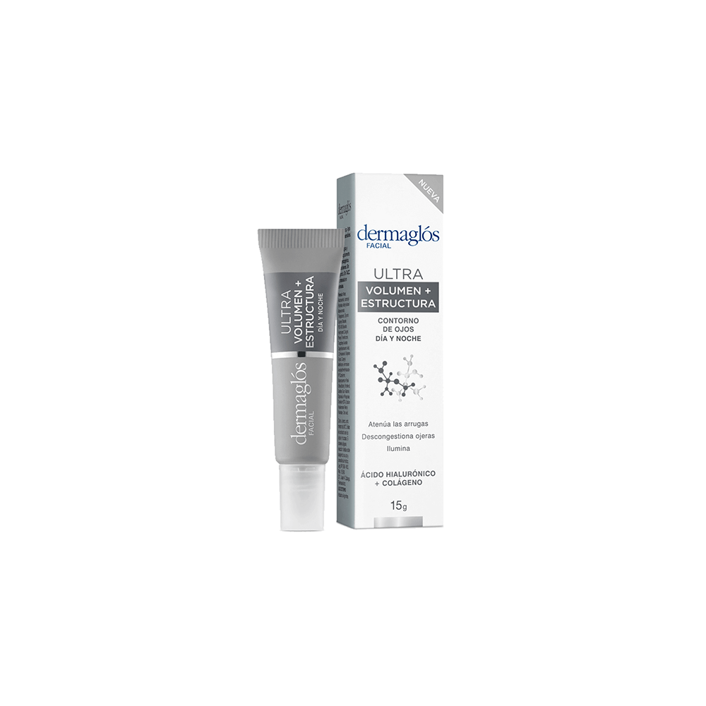 Dermaglos Facial Ultra Vol/Est Cont Ojo Crema