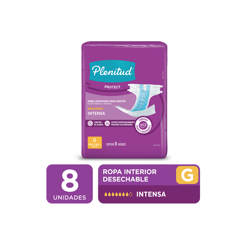 Plenitud Pañal Adulto Protect Plus Grande