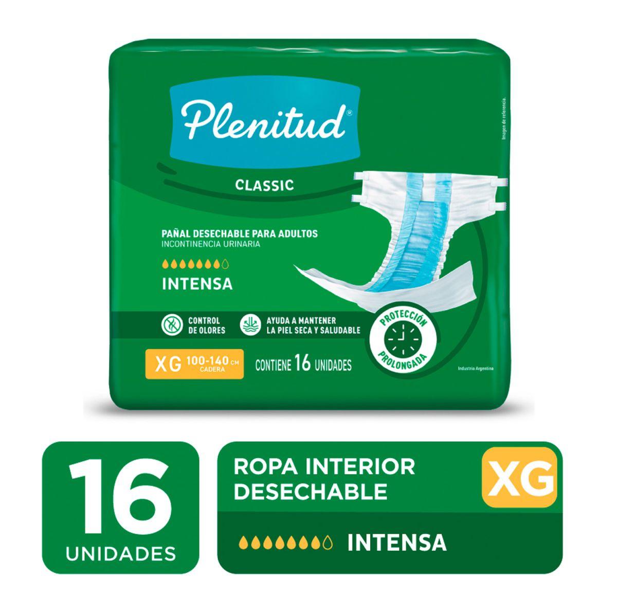 Plenitud Pañal Adulto Classic Pant X-Gde