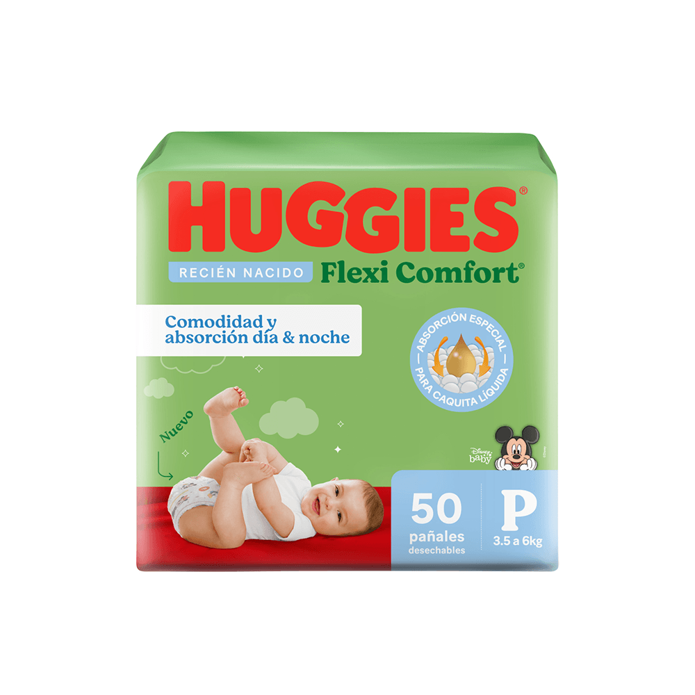 Huggies Pañal Flex Comfort Pequeño X 50 (Disney)