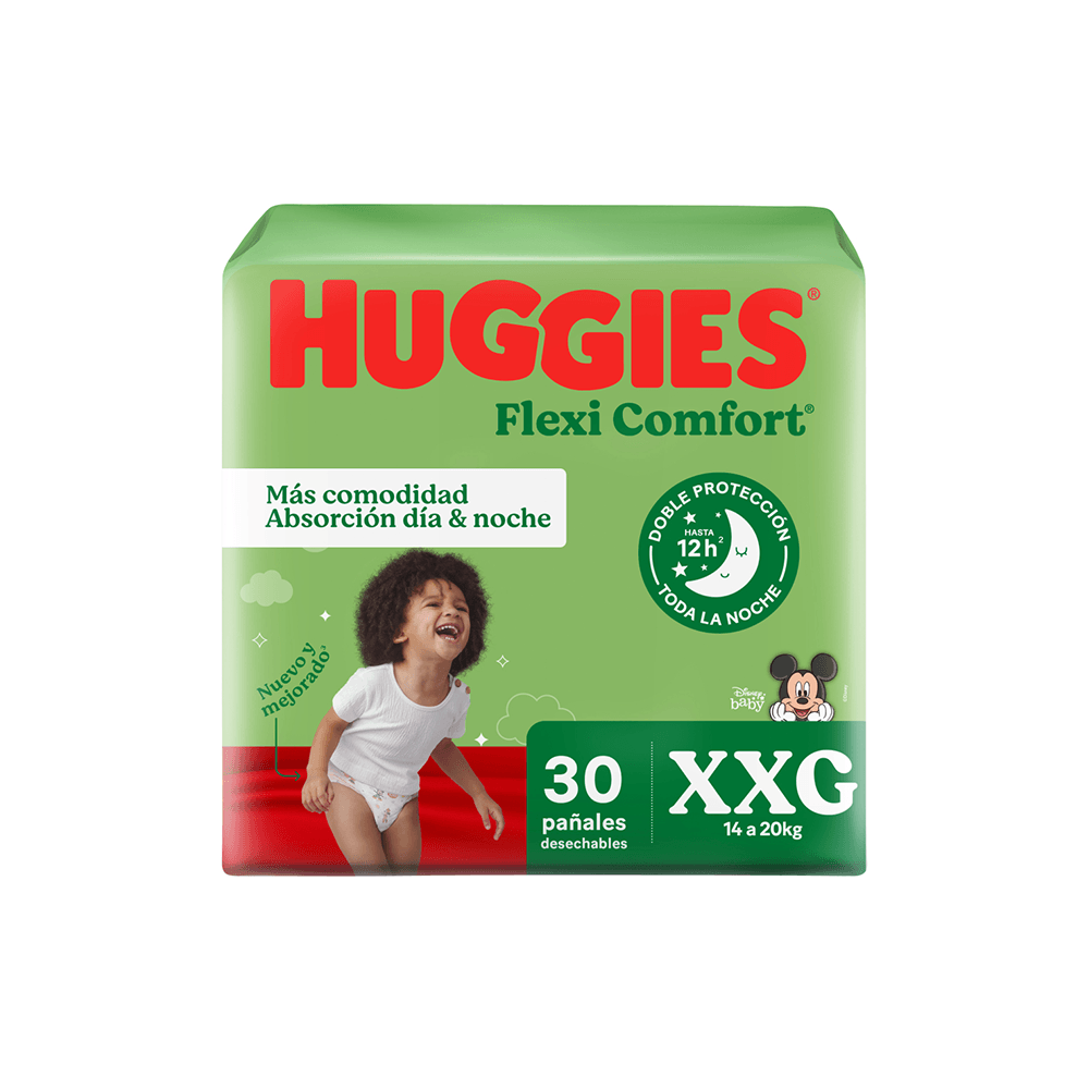 Huggies Pañal Flex Comf Xtra-Flex Xxg X30(Disney)