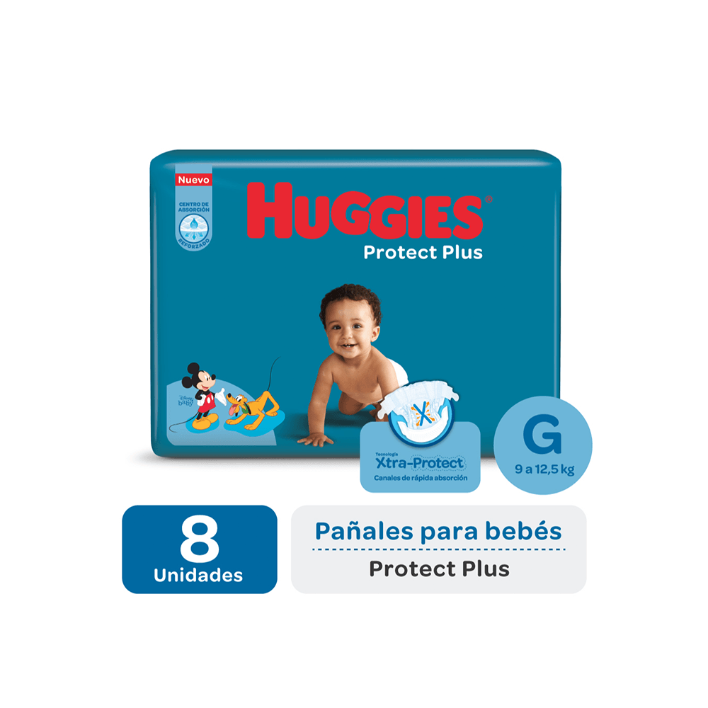 Huggies Pañal Protect Plus G