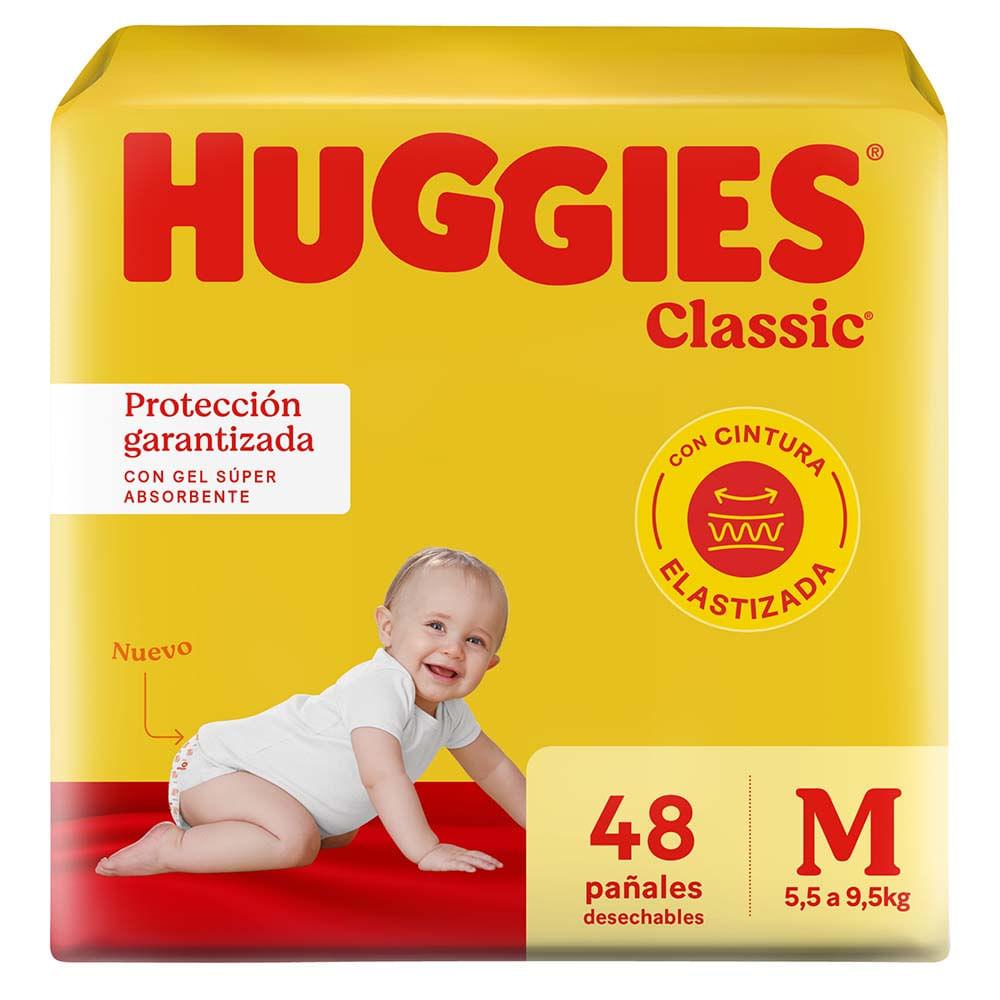 Huggies Pañal Classic M X 48 (Nuevo)