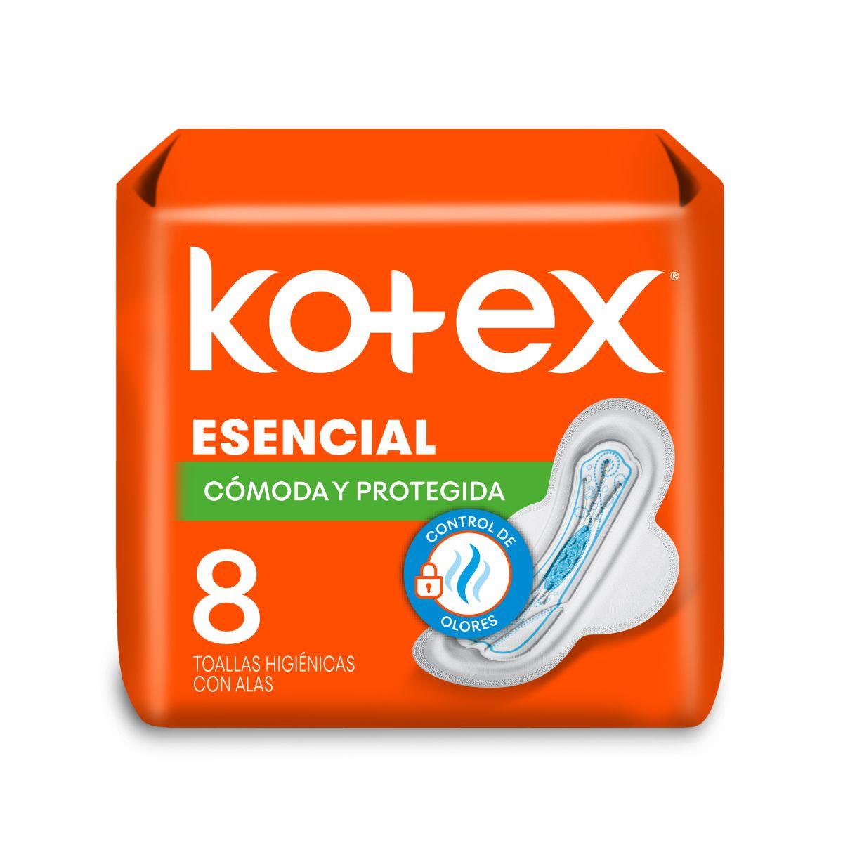 Kotex Toalla Fem Esencial C/A X8 (Nueva)