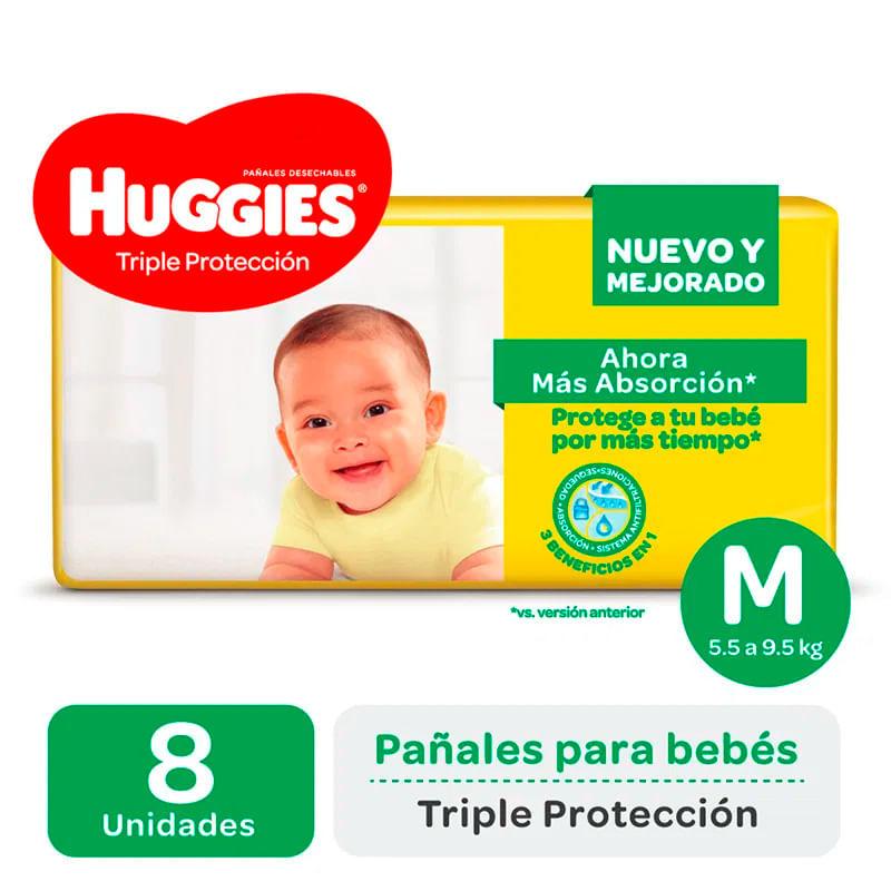 Huggies Pañal Classic M X 8 (Nuevo)