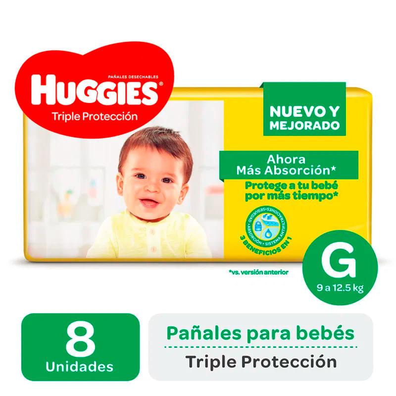 Huggies Pañal Classic G X 8 (Nuevo)