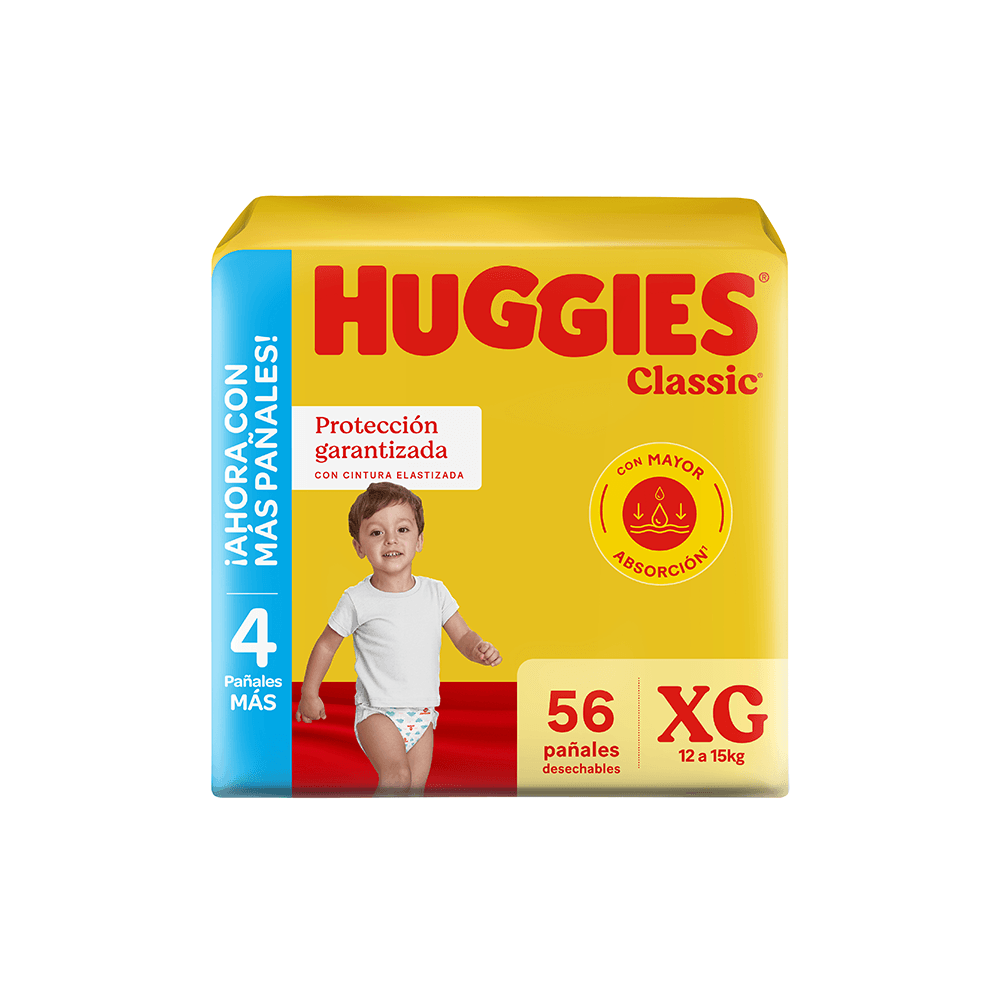 Huggies Pañal Classic Xg