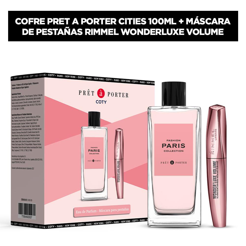 Pret A Porter Paris W EDP X100 Ml+Wonderluxe(Cofre)