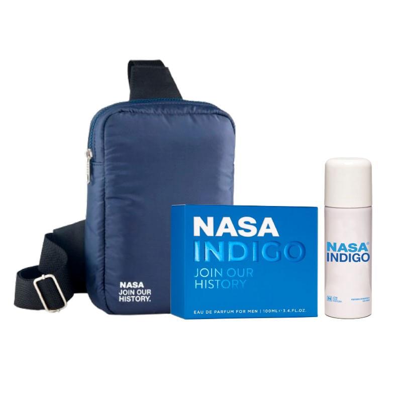 NASA Indigo H Bandolera+Edp X100 Ml+Deo