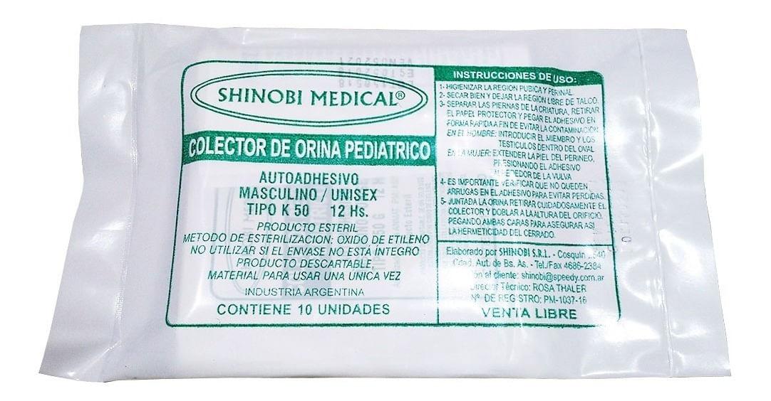 Colector de Orina Lisfar Ped Bolsa