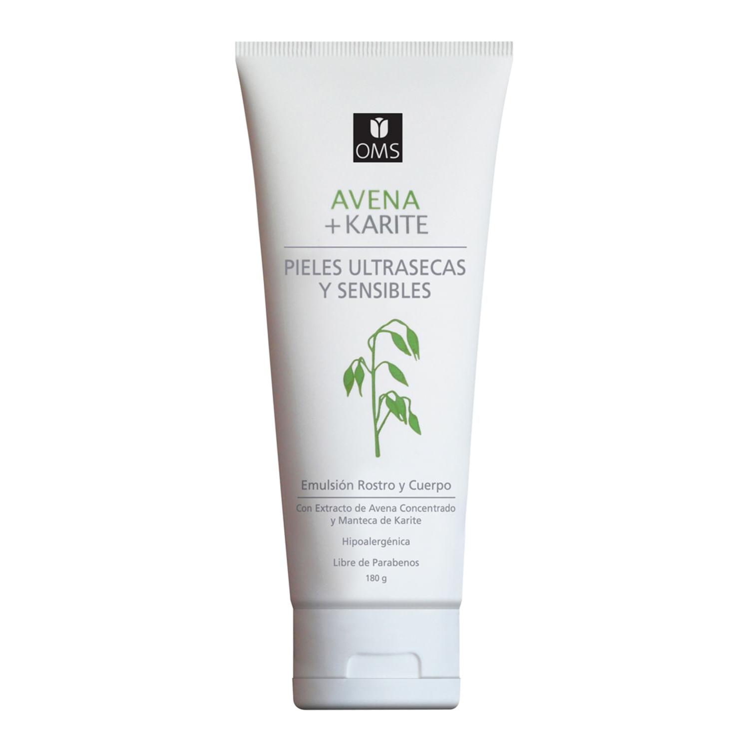 Emulsion Avena + Karite Oms