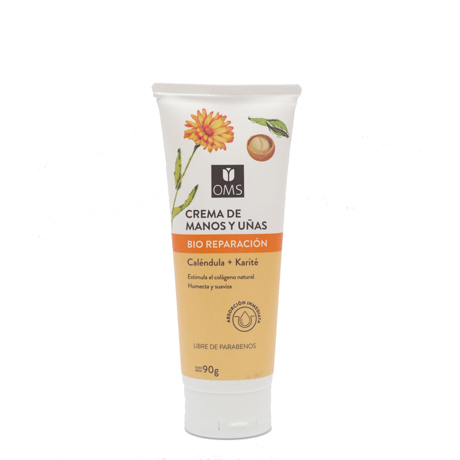 Crema Manos y Uñas Biorep Calendula+Karite Oms