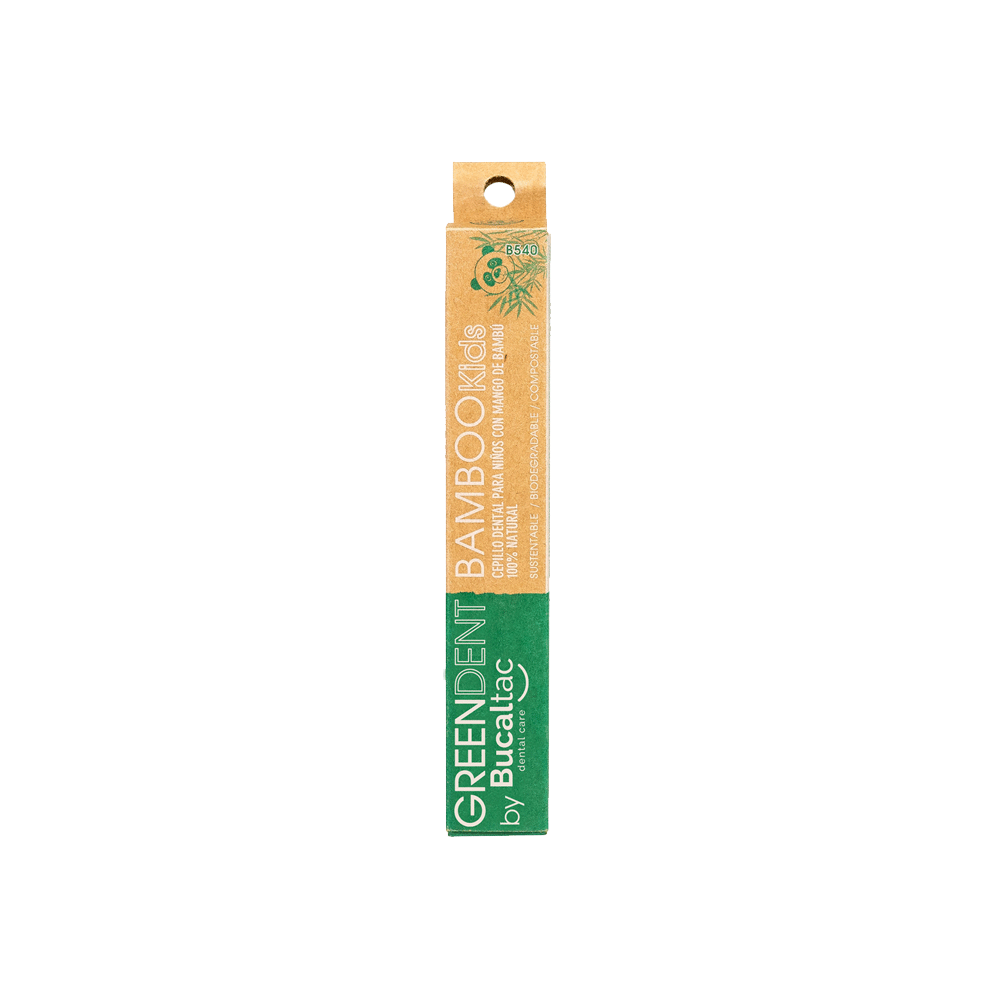 Bucal-Tac Green Dental Cepillo Bamboo P/Niños