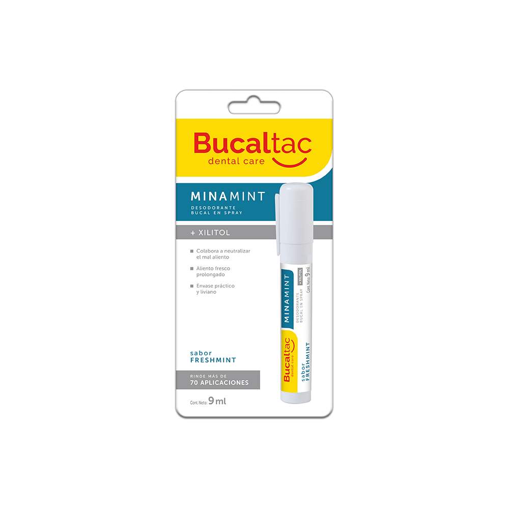 Bucal-Tac Minamint Freshmint Spr Buc