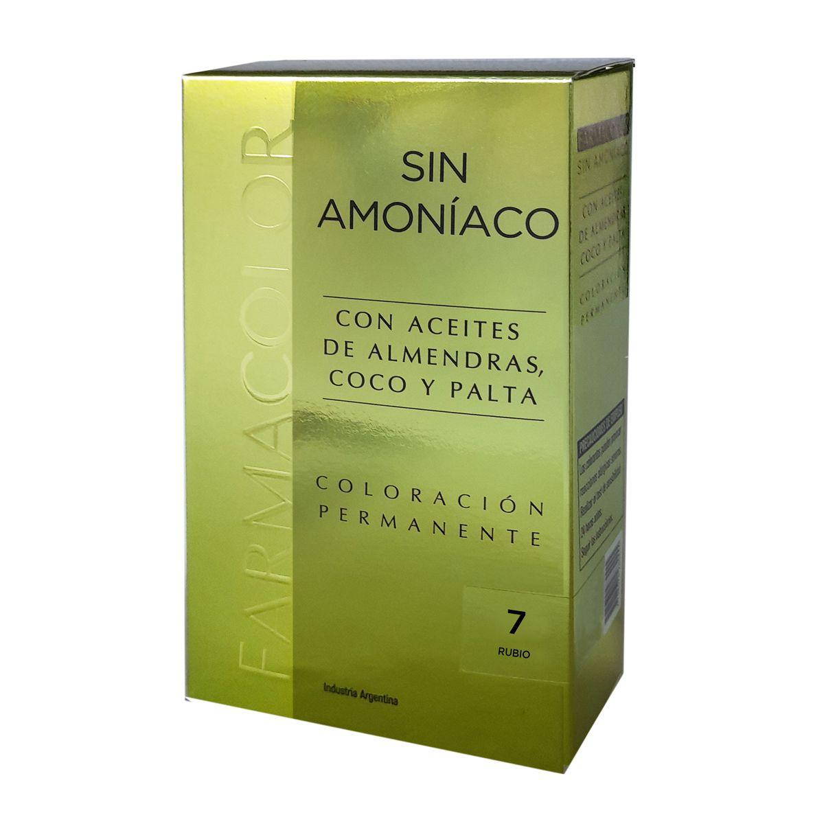Farmacolor Kit sin Amoniaco 7 Rubio