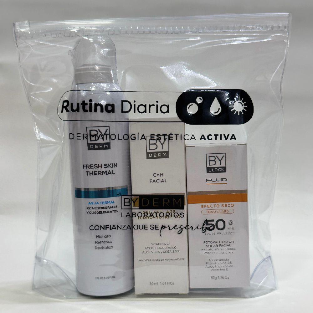 By Derm Pack Antiage Rutina Diaria(Thermal+B She Gel+B Block FPS50 Tss/C)