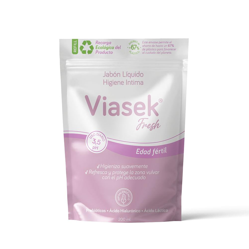 ViaSek Fresh PH 3,5 Jabón Líquido Doyp X 200 Ml(Refill)