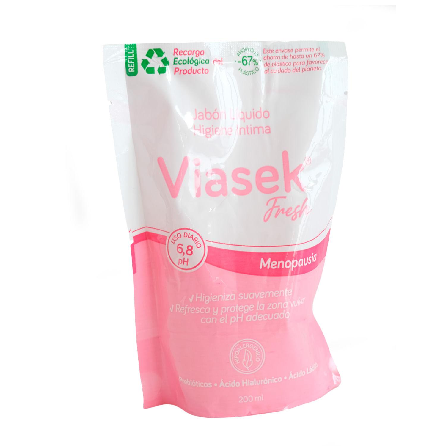 ViaSek Fresh PH 6,8 Jabón Líquido Doyp X 200 Ml(Refill)