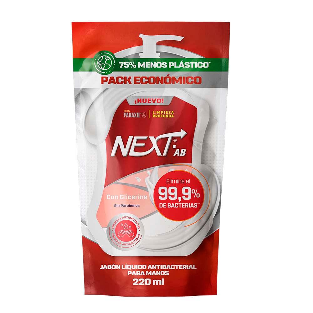Next Ab Jabón Líquido Antibacterial Orig Doypack